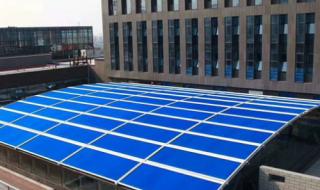 阳光房遮阳隔热顶帘